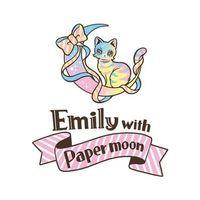 Emily with Paper moonロゴ